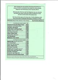 NuVenture Weekly Bus Timetable - Now Stopping in Headcorn